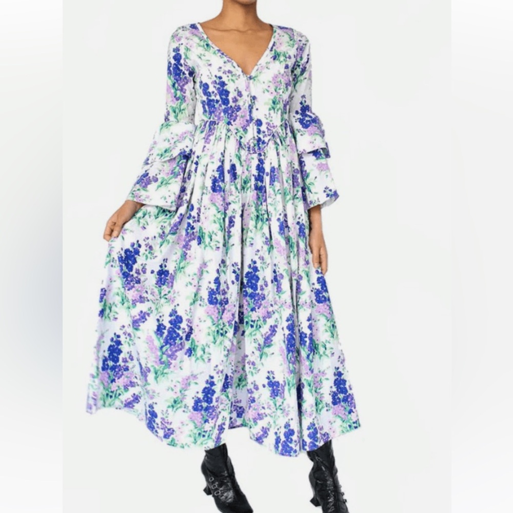 NWT Bathsheva x Laura Ashley dress size 6